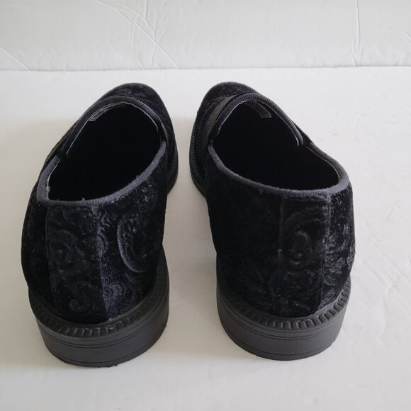 Bruno Marc Dress Shoes Velvet Loafers Mens Size 6.5 Slip On Black - Picture 10 of 15